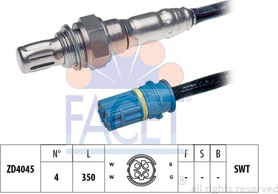 FACET 10.7416 - Lambda zonde www.autospares.lv