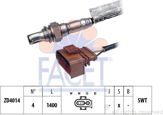 FACET 10.7428 - Lambda zonde autospares.lv