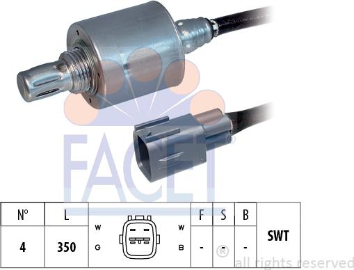 FACET 10.7470 - Lambda zonde www.autospares.lv