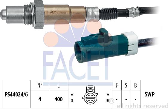 FACET 10.7611 - Lambda zonde autospares.lv