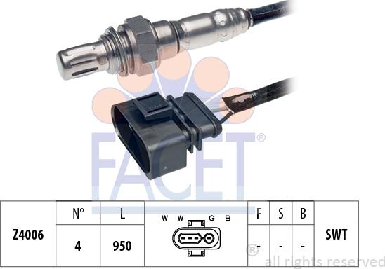 FACET 10.7049 - Lambda Sensor www.autospares.lv