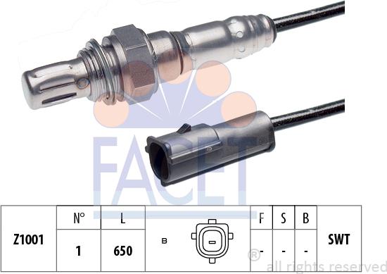 FACET 10.7046 - Lambda zonde autospares.lv