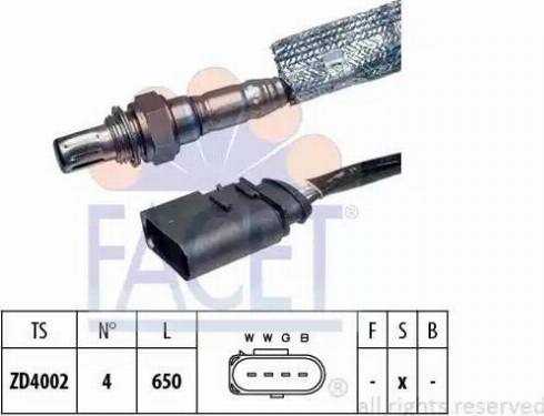 FACET 10.7169 - Lambda zonde autospares.lv