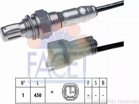 FACET 107137 - Lambda zonde www.autospares.lv