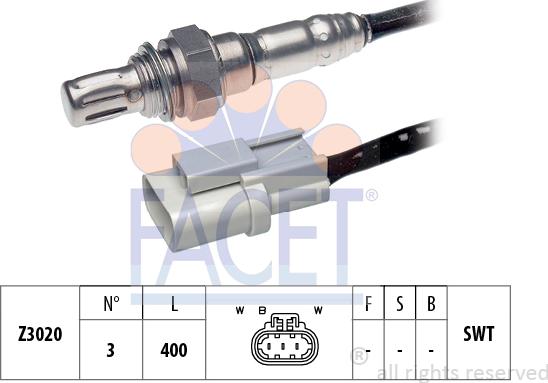 FACET 10.7327 - Lambda zonde autospares.lv