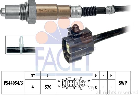 FACET 10.7226 - Lambda zonde autospares.lv