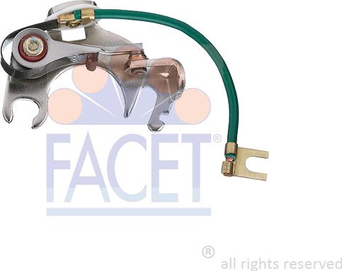 FACET 1.3522HDV - Kontaktgrupa, Aizdedzes sadalītājs www.autospares.lv