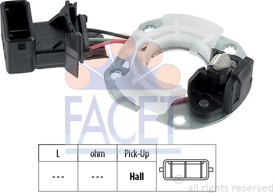 FACET 8.2733 - Devējs, Vadības impulss www.autospares.lv