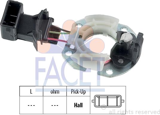 FACET 8.2723 - Sensor, ignition pulse www.autospares.lv