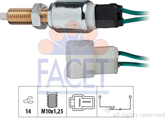 FACET 7.1027 - Bremžu signāla slēdzis autospares.lv