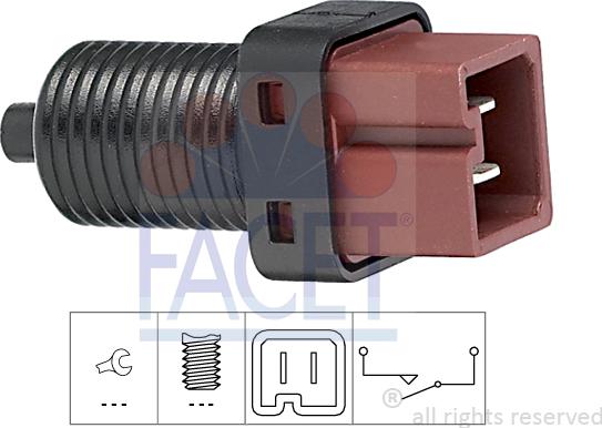 FACET 7.1132 - Bremžu signāla slēdzis www.autospares.lv