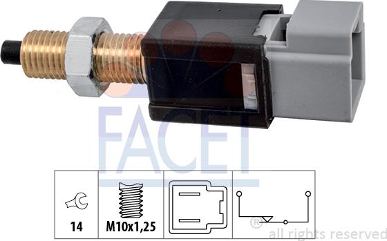 FACET 7.1304 - Bremžu signāla slēdzis autospares.lv