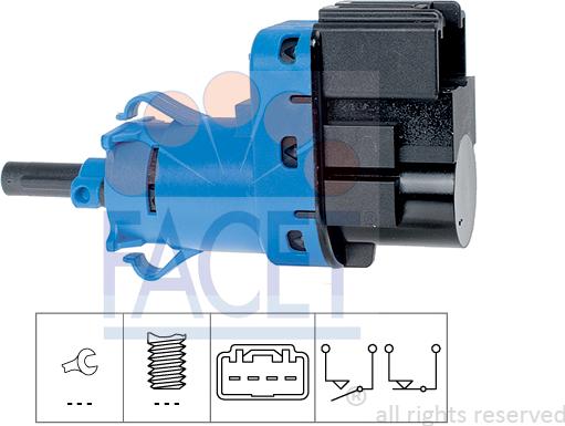 FACET 7.1245 - Bremžu signāla slēdzis autospares.lv