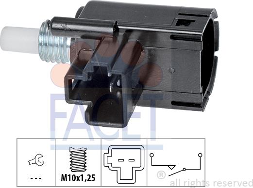 FACET 7.1257 - Slēdzis, Sajūga vadība (Tempomat) autospares.lv