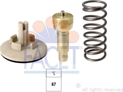 FACET 7.8616S - Termostats, Dzesēšanas šķidrums www.autospares.lv