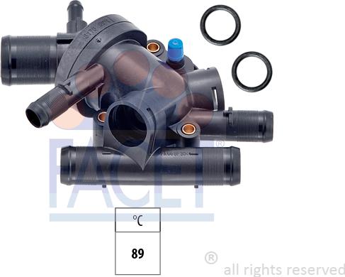 FACET 7.8178 - Termostats, Dzesēšanas šķidrums autospares.lv