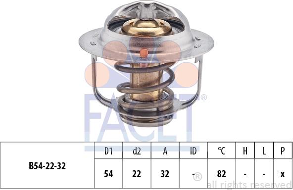 FACET 7.8305S - Coolant thermostat / housing www.autospares.lv