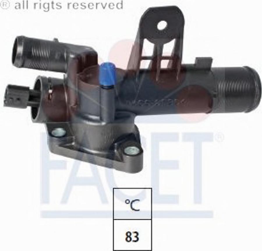 FACET 7.8771 - Termostats, Dzesēšanas šķidrums www.autospares.lv