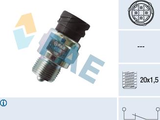 FAE 41300 - Slēdzis, Diferenciāļa bloķēšana autospares.lv