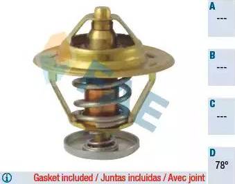 FAE 5308078 - Coolant thermostat / housing www.autospares.lv