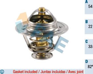 FAE 5307582 - Coolant thermostat / housing www.autospares.lv