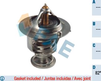 FAE 5338182 - Coolant thermostat / housing www.autospares.lv