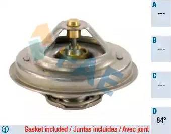 FAE 5338784 - Coolant thermostat / housing www.autospares.lv