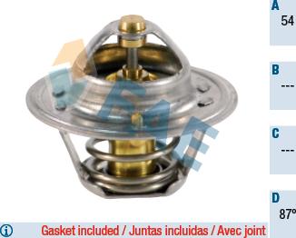 FAE 5204787 - Coolant thermostat / housing www.autospares.lv