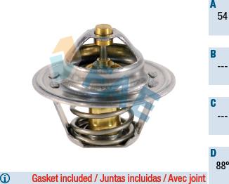 FAE 5201788 - Coolant thermostat / housing www.autospares.lv