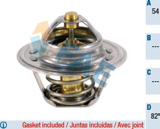 FAE 5201782 - Coolant thermostat / housing www.autospares.lv