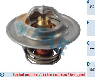 FAE 5203488 - Coolant thermostat / housing www.autospares.lv