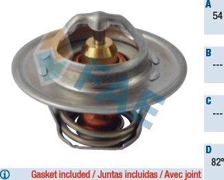 FAE 5203482 - Coolant thermostat / housing www.autospares.lv