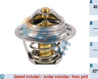 FAE 5202785 - Coolant thermostat / housing www.autospares.lv