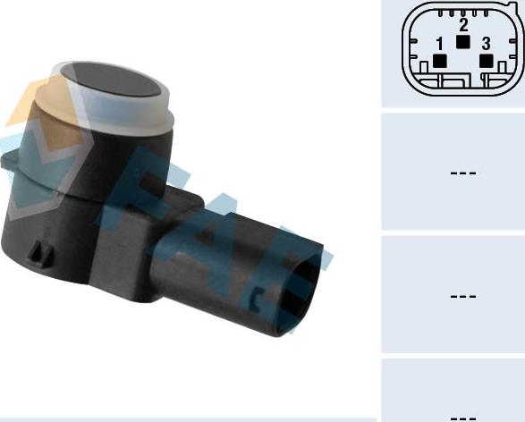 FAE 66048 - Датчик, система помощи при парковке www.autospares.lv