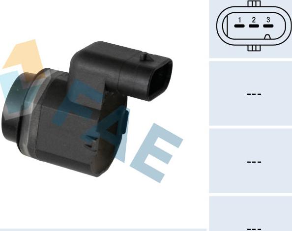 FAE 66066 - Датчик, система помощи при парковке www.autospares.lv