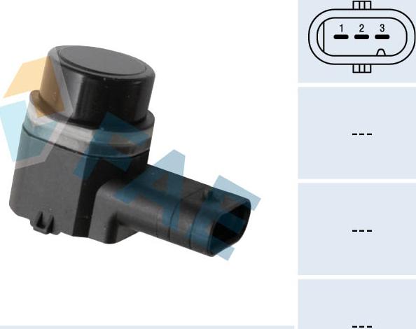 FAE 66009 - Sensor, parking assist www.autospares.lv