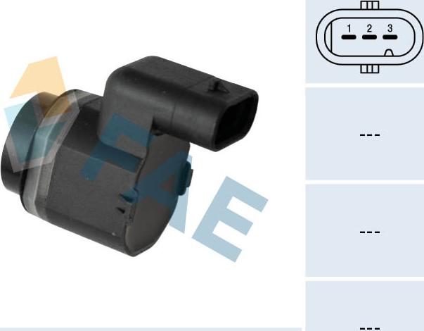 FAE 66006 - Датчик, система помощи при парковке www.autospares.lv