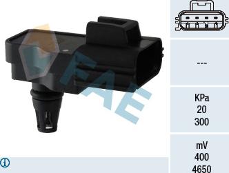 FAE 15098 - Devējs, Pūtes spiediens www.autospares.lv