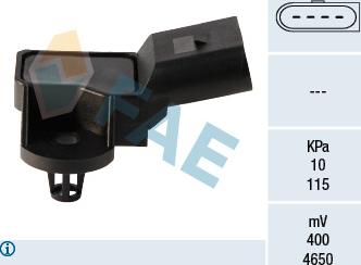 FAE 15042 - Sensor, boost pressure www.autospares.lv