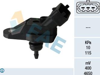 FAE 15054 - Devējs, Pūtes spiediens www.autospares.lv