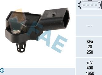 FAE 15026 - Devējs, Pūtes spiediens www.autospares.lv