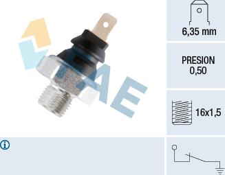 FAE 11270 - Devējs, Eļļas spiediens autospares.lv