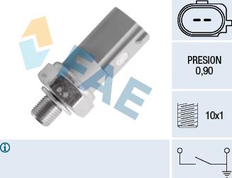 FAE 12831 - Devējs, Eļļas spiediens autospares.lv