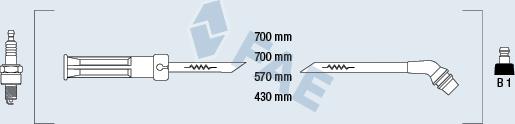 FAE 85995 - Augstsprieguma vadu komplekts www.autospares.lv