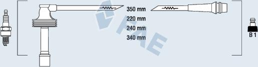 FAE 85485 - Ignition Cable Kit www.autospares.lv