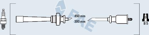 FAE 85382 - Augstsprieguma vadu komplekts www.autospares.lv