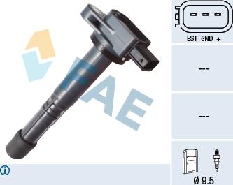 FAE 80348 - Aizdedzes spole www.autospares.lv