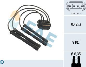 FAE 80206 - Aizdedzes spole www.autospares.lv