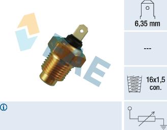 FAE 31140 - Devējs, Dzesēšanas šķidruma temperatūra autospares.lv