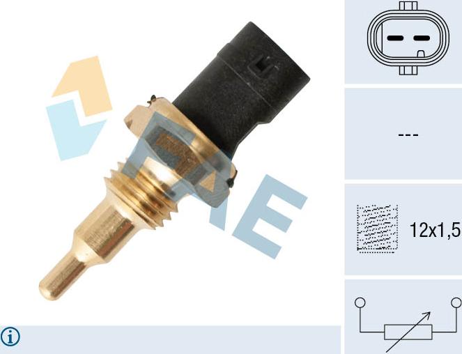 FAE 33925 - Devējs, Dzesēšanas šķidruma temperatūra www.autospares.lv